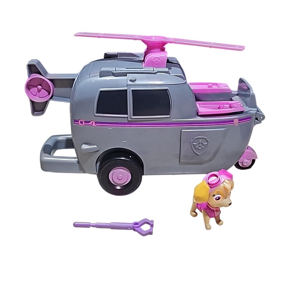Paw Patrol Skye Ride n Rescue Transforming Helicopter Playset with Figures